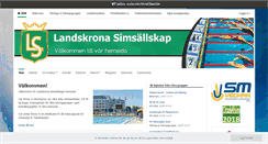 Desktop Screenshot of landskronasimsallskap.nu